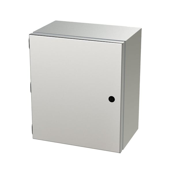 1/4 Turn Latch Electrical Enclosures, 14 in H, 8 in D, 12 in W, NEMA 3R, 4, 4X, 12, 13